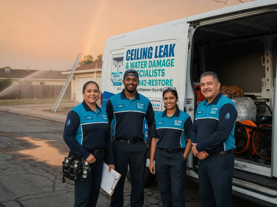 Ceiling Leak Cleanup company in Twin Rocks, PA