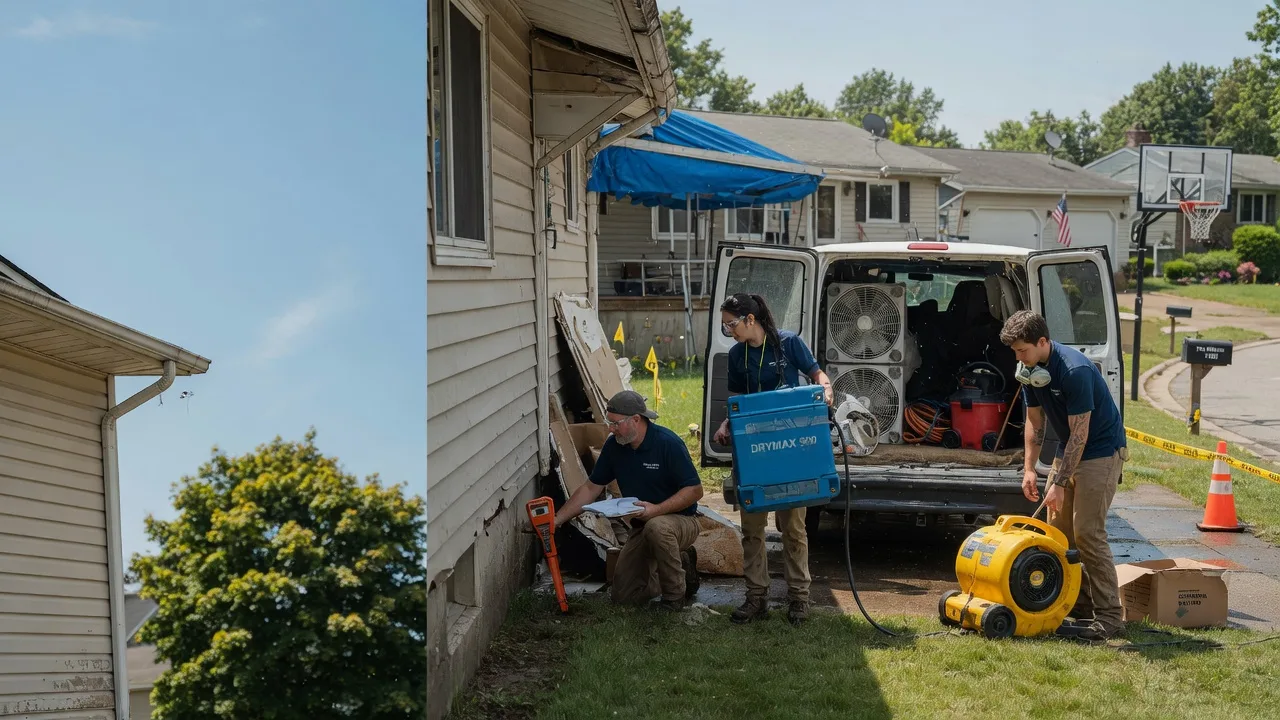 Ceiling Leak Cleanup in Twin Rocks, PA near me